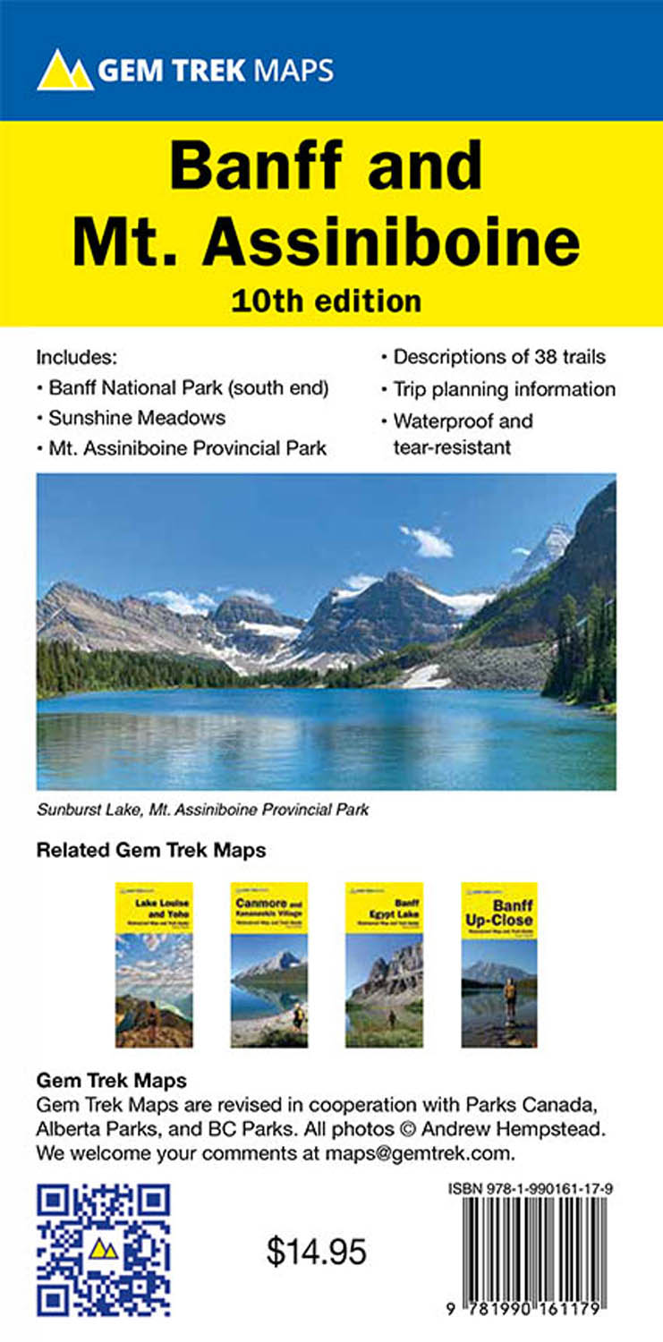 Banff & Mount Assiniboine Map - Image 6