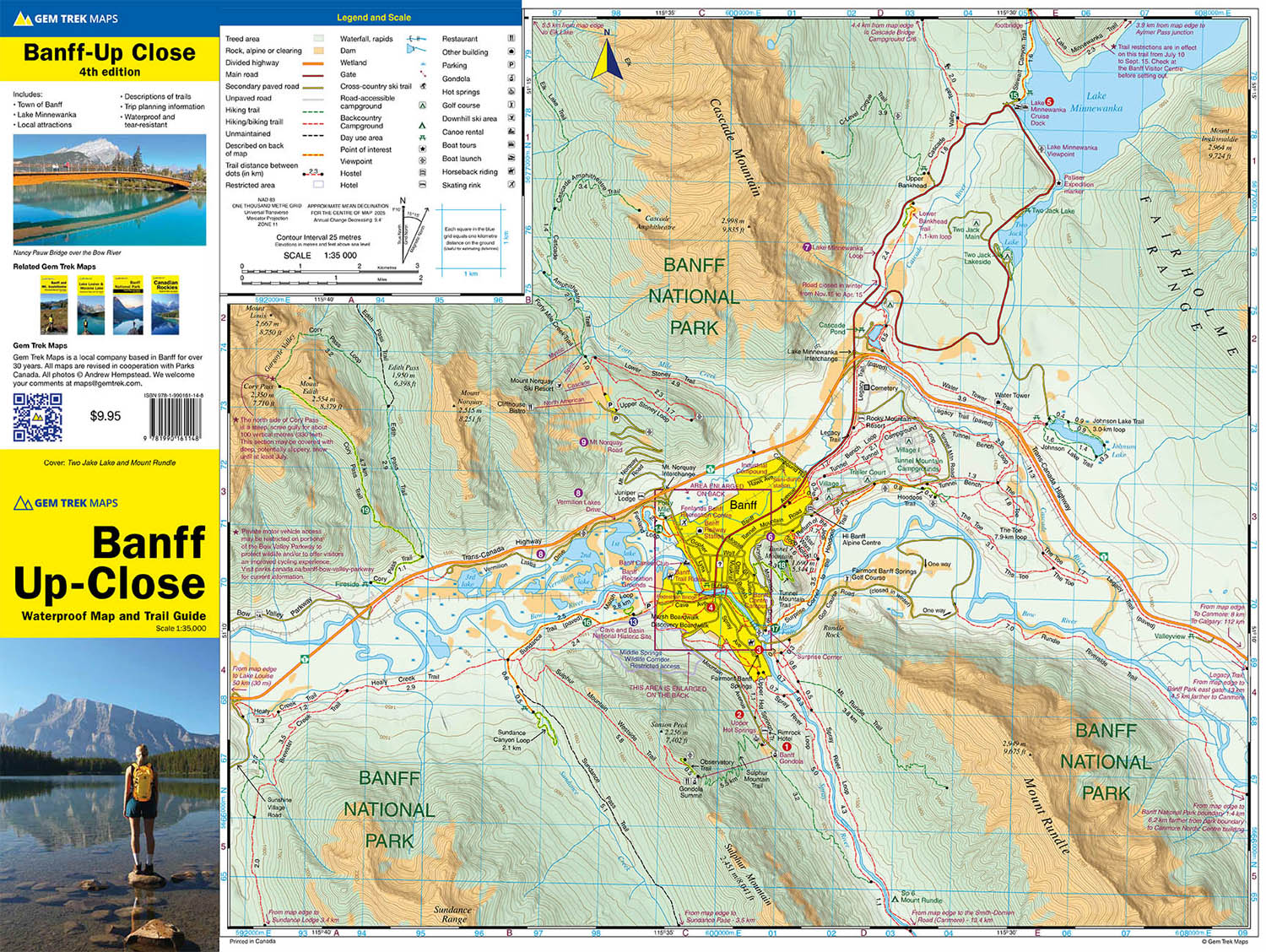 Banff Up-Close Map - Image 4
