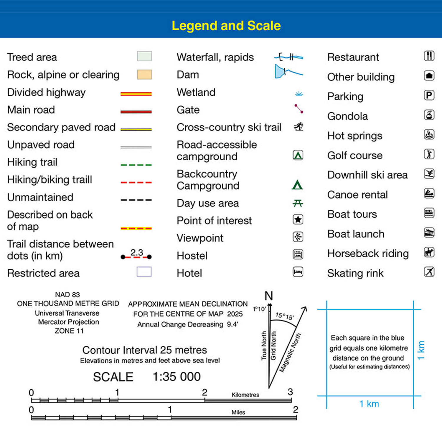 Banff Up-Close Map - Image 7