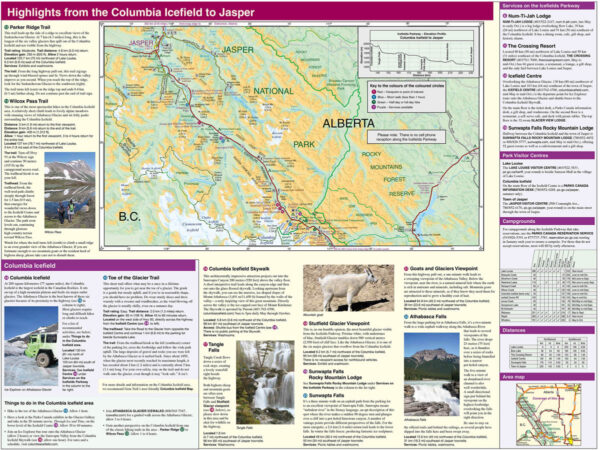 Gem Trek Icefields Parkway Map