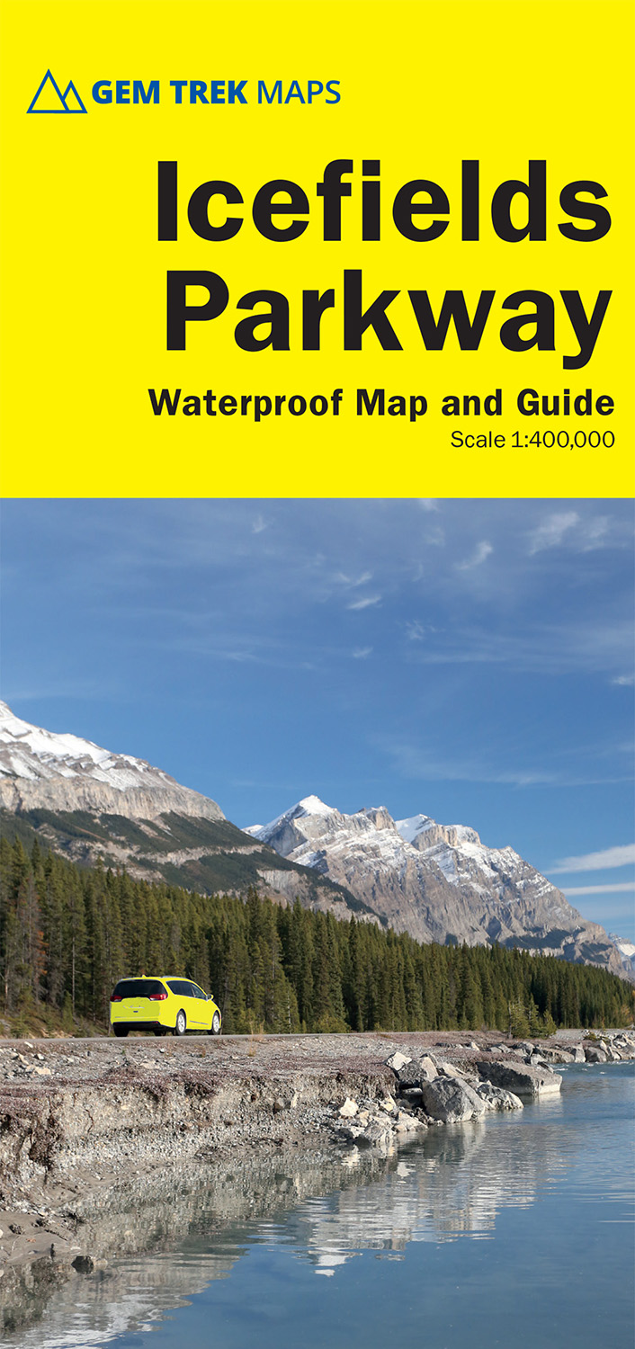 Icefields Parkway Map