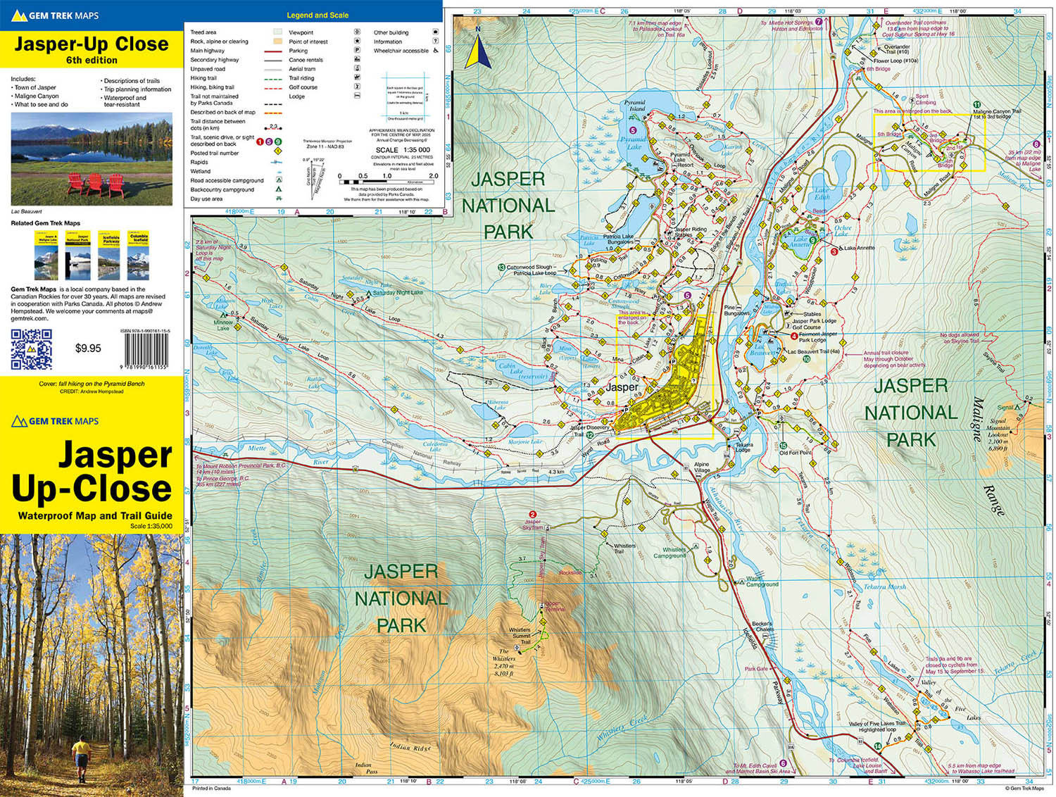 Jasper Up-Close Map - Image 2