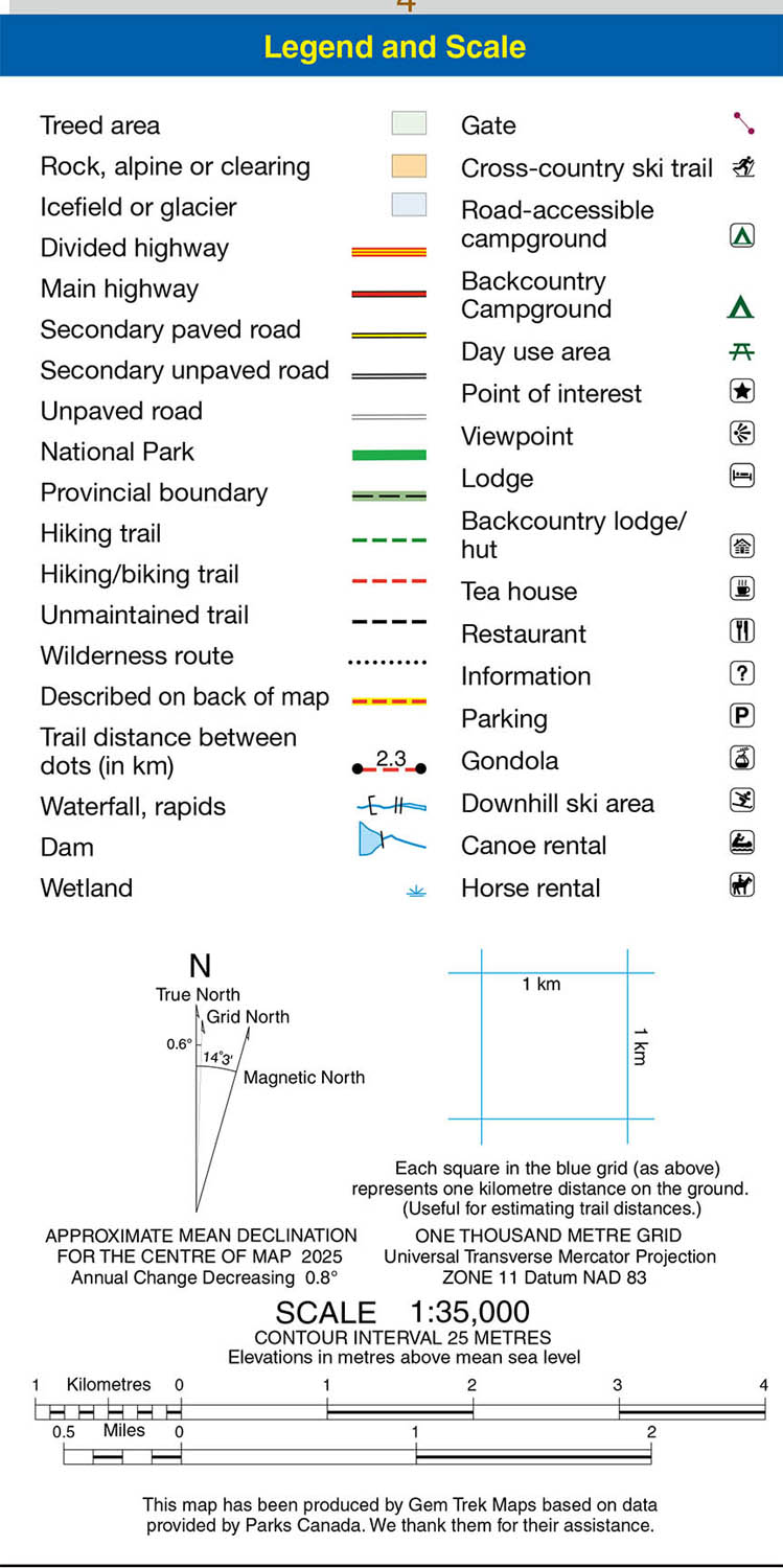 Lake Louise and Moraine Lake Map - Image 5