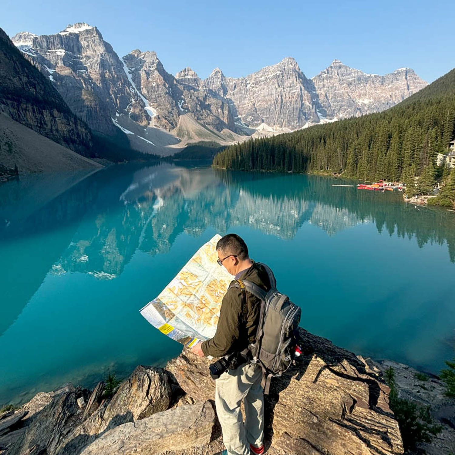 Lake Louise and Moraine Lake Map - Image 7
