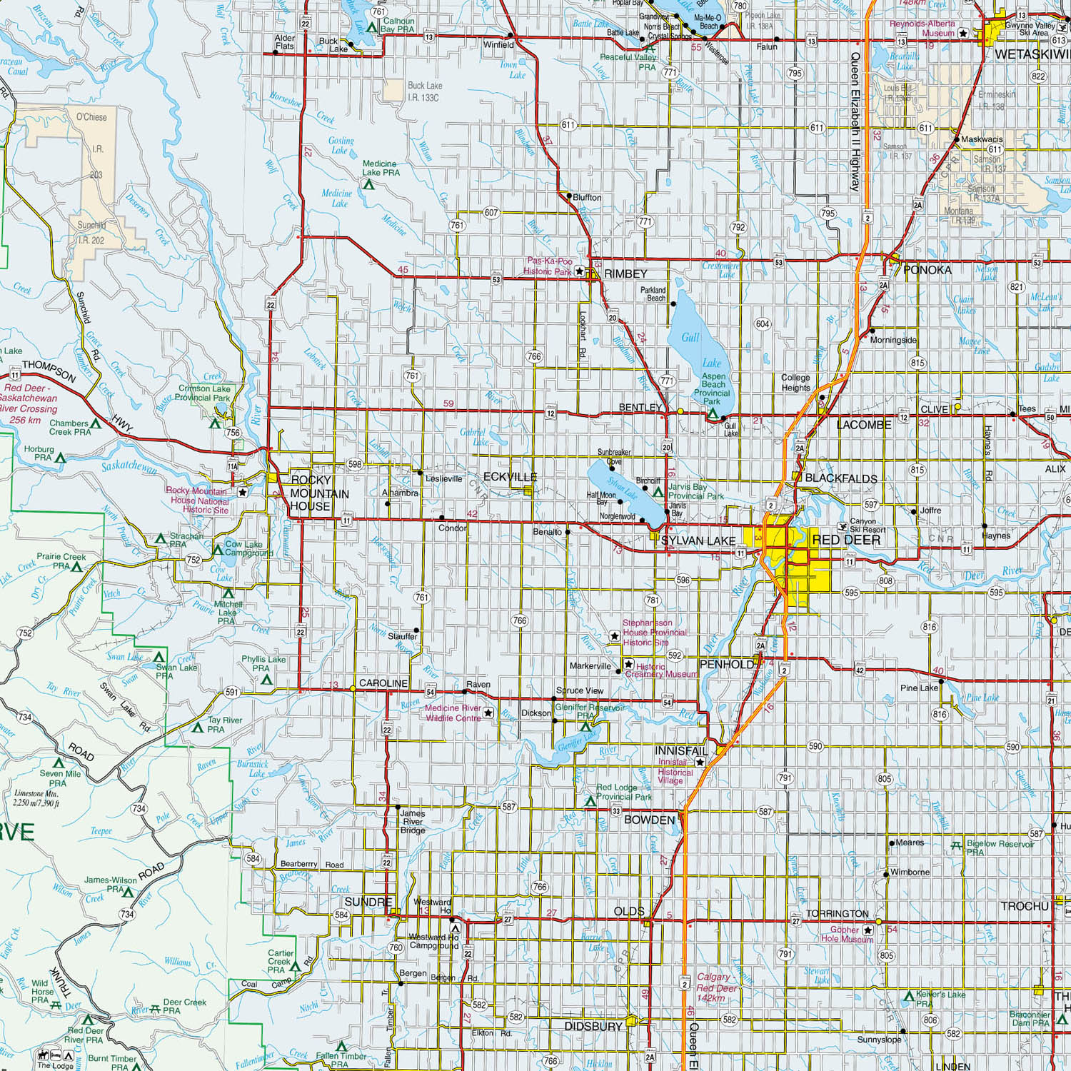Southwest Alberta & Southeast British Columbia Map - Image 5
