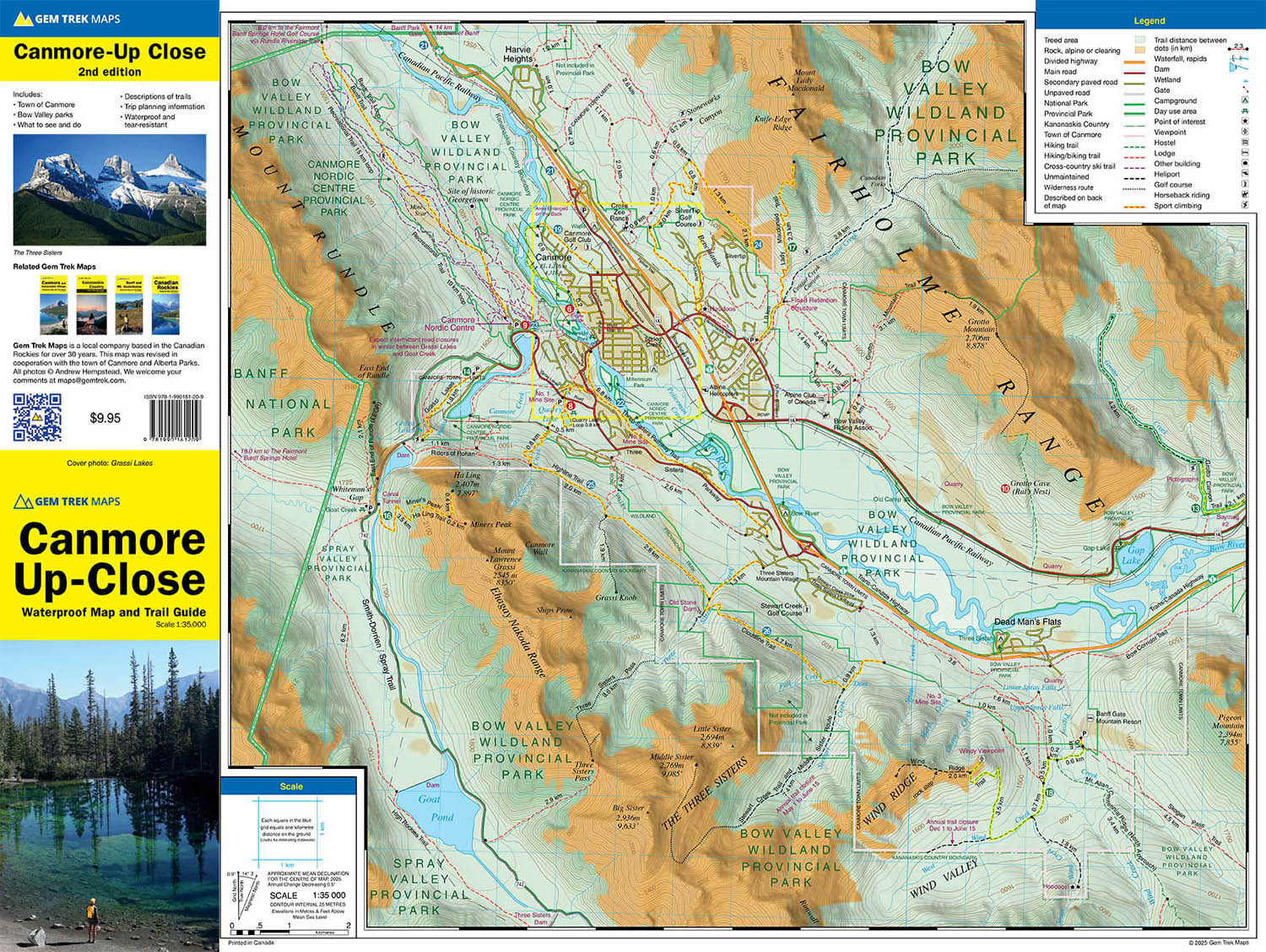 Canmore Up-Close Map - Image 2